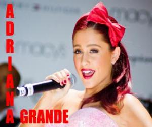 yapboz Ariana Grande Amerikalı şarkıcı olduğunu